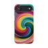 Colorful Abstract Swirl Phone Case I phone 18-13