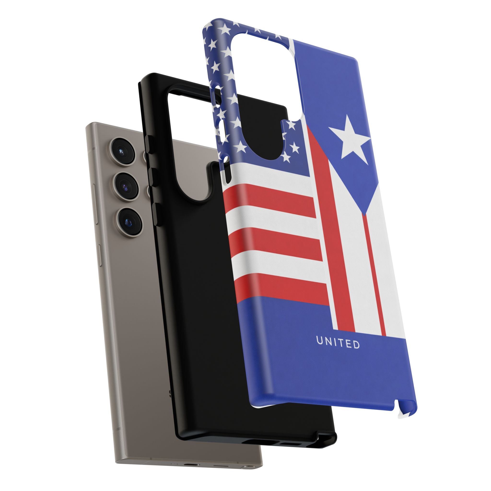 Puerto Rico USA Unity Flag Phone Case Samsung
