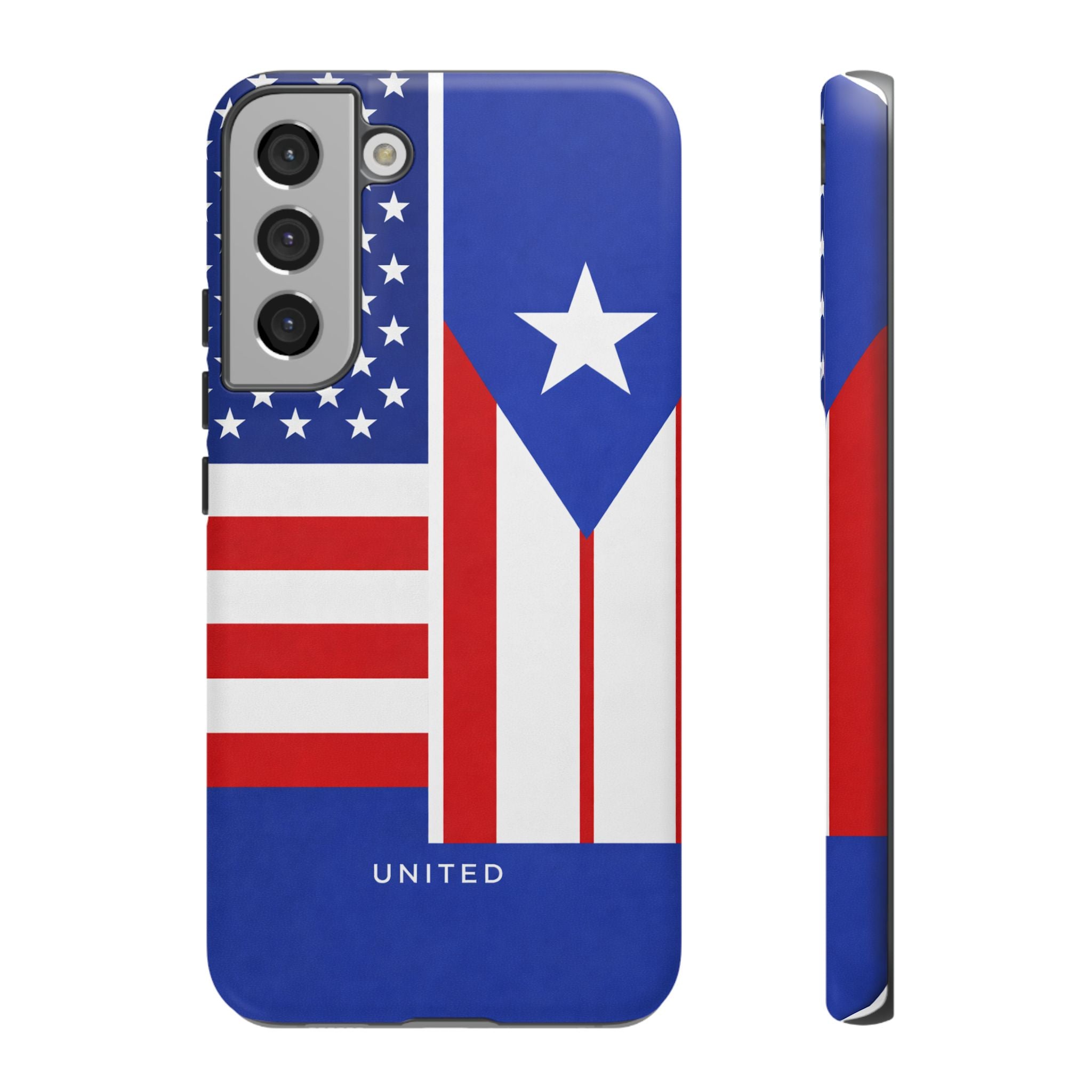 Puerto Rico USA Unity Flag Phone Case Samsung