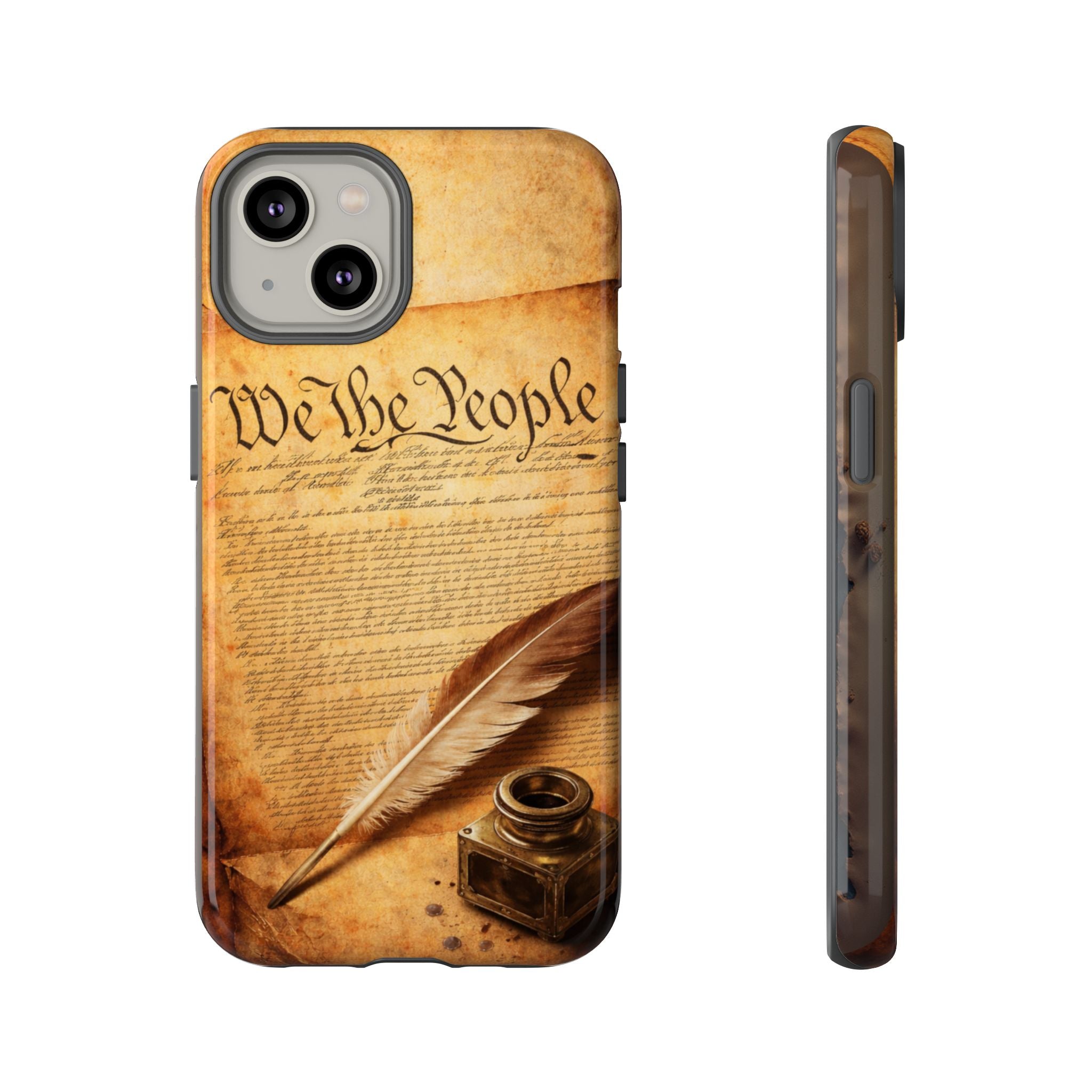 Patriotic "We The People" Phone Case — Vintage Constitution Design