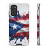 Phone Case For Samsung- Paint Splash Puerto Rican Flag