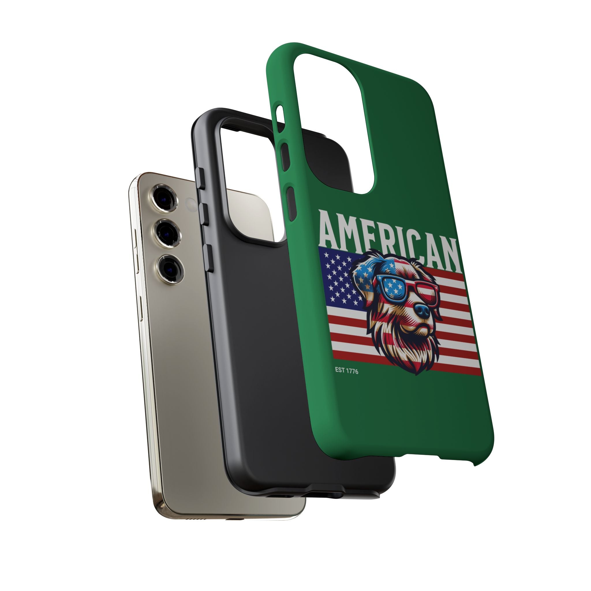 American Dog Tough Cases - Patriotic Pet Phone Case