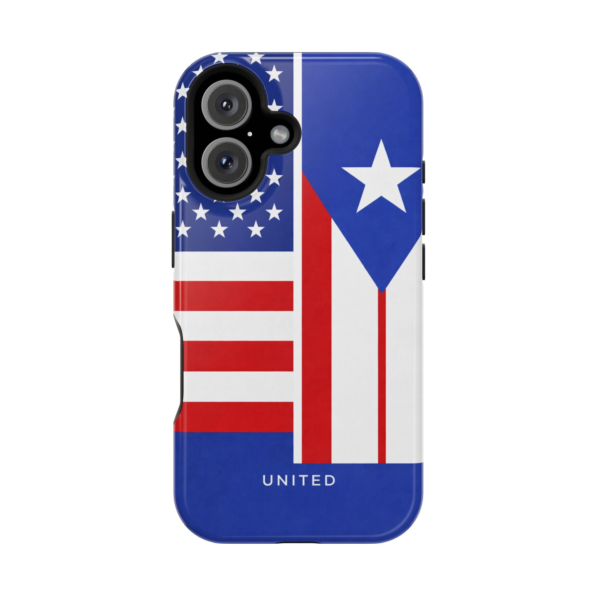 Puerto Rico USA Unity Flag Phone Case Iphone 13-17