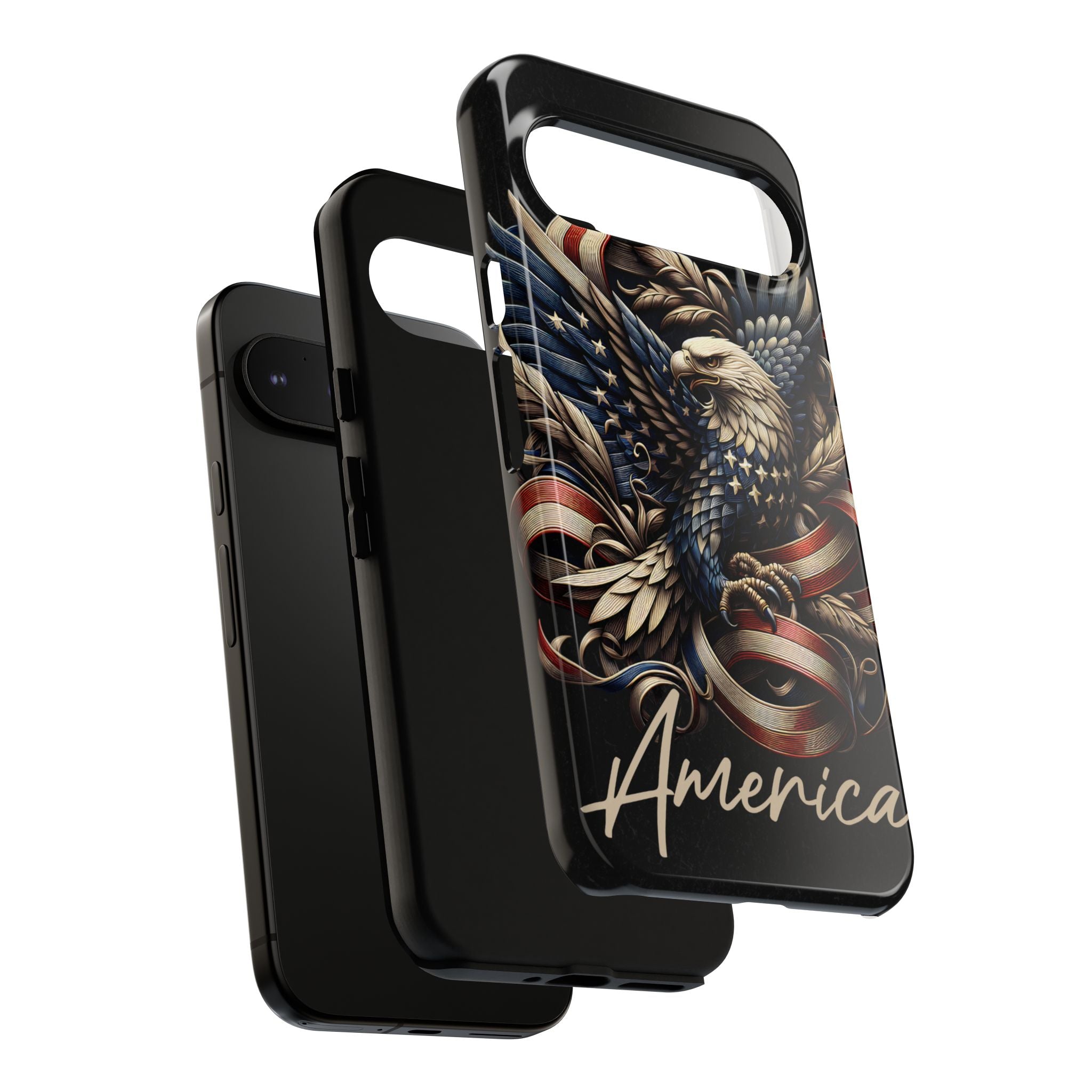 Phone Case - Patriotic American Eagle Design