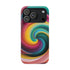 Colorful Abstract Swirl Phone Case I phone 18-13
