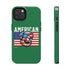 American Dog Flag Tough Phone Case — Patriotic USA Phone Case