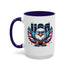 Independence Eagle Mug — Patriotic 15oz Coffee Cup for Fourth of July