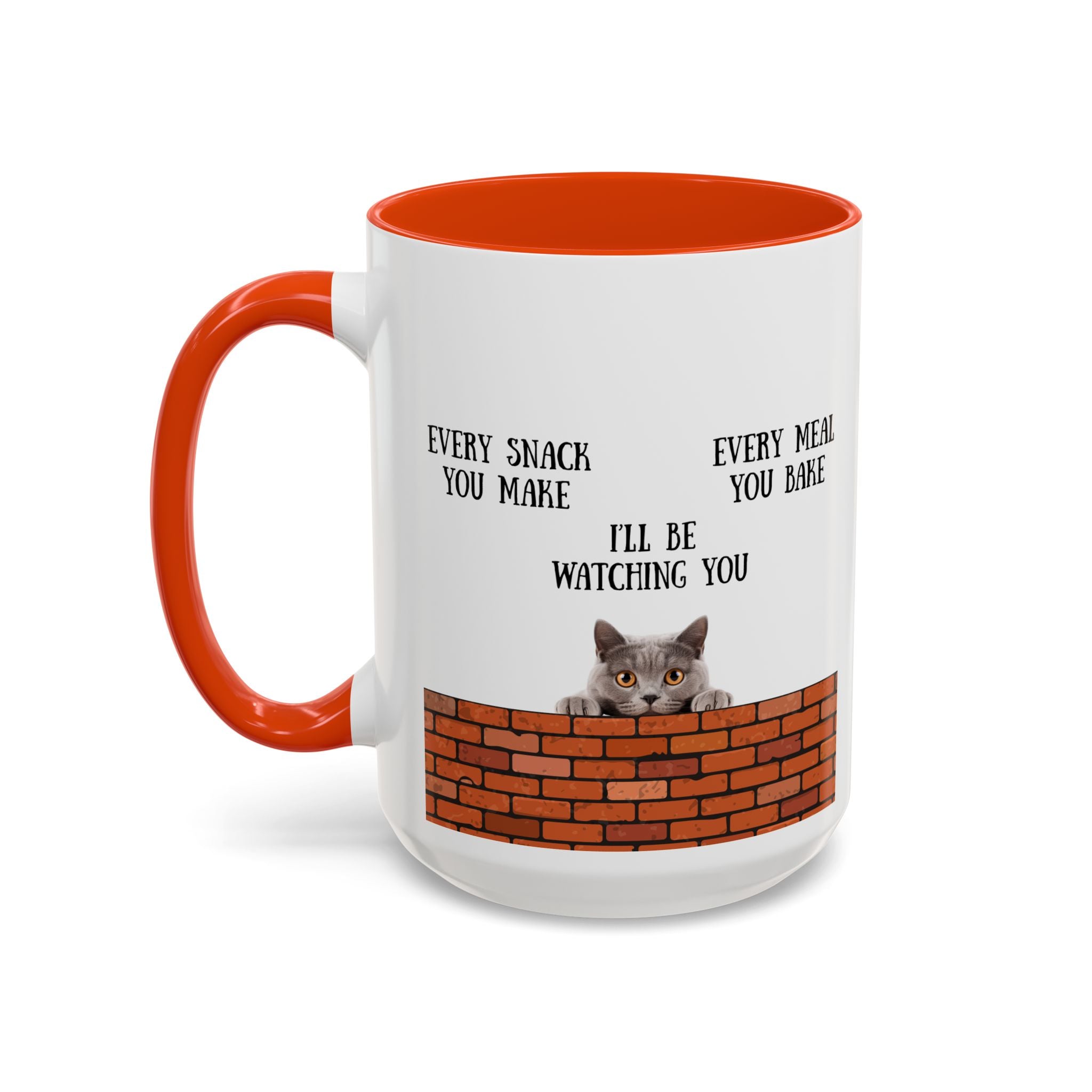 Whimsical Cat Mug with Playful Quote, Cute Coffee Cup for Cat Lovers, Gift for Home & Kitchen, Funny Drinkware