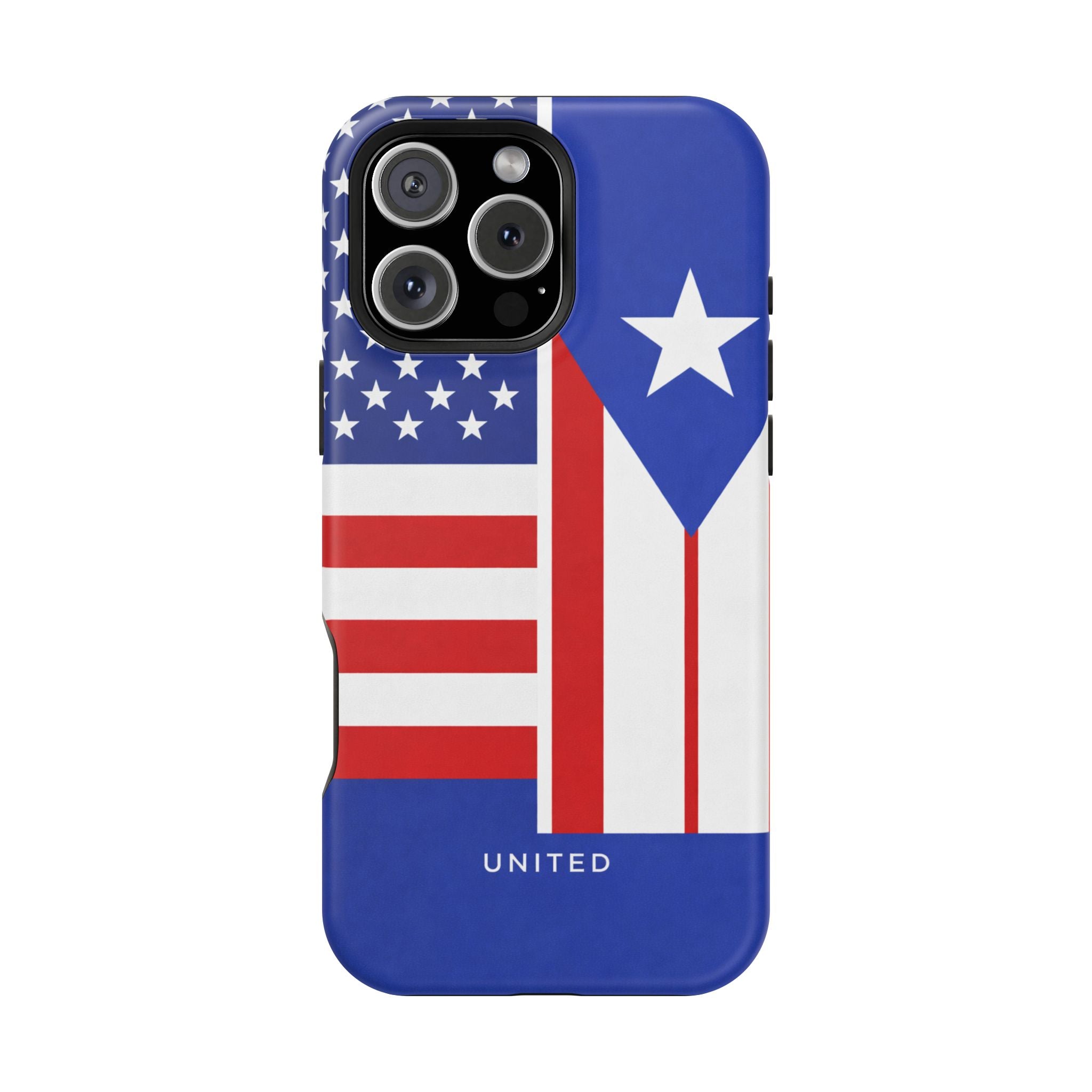 Puerto Rico USA Unity Flag Phone Case Iphone 13-17