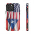 Puerto Rico USA Flag Tough Phone Case