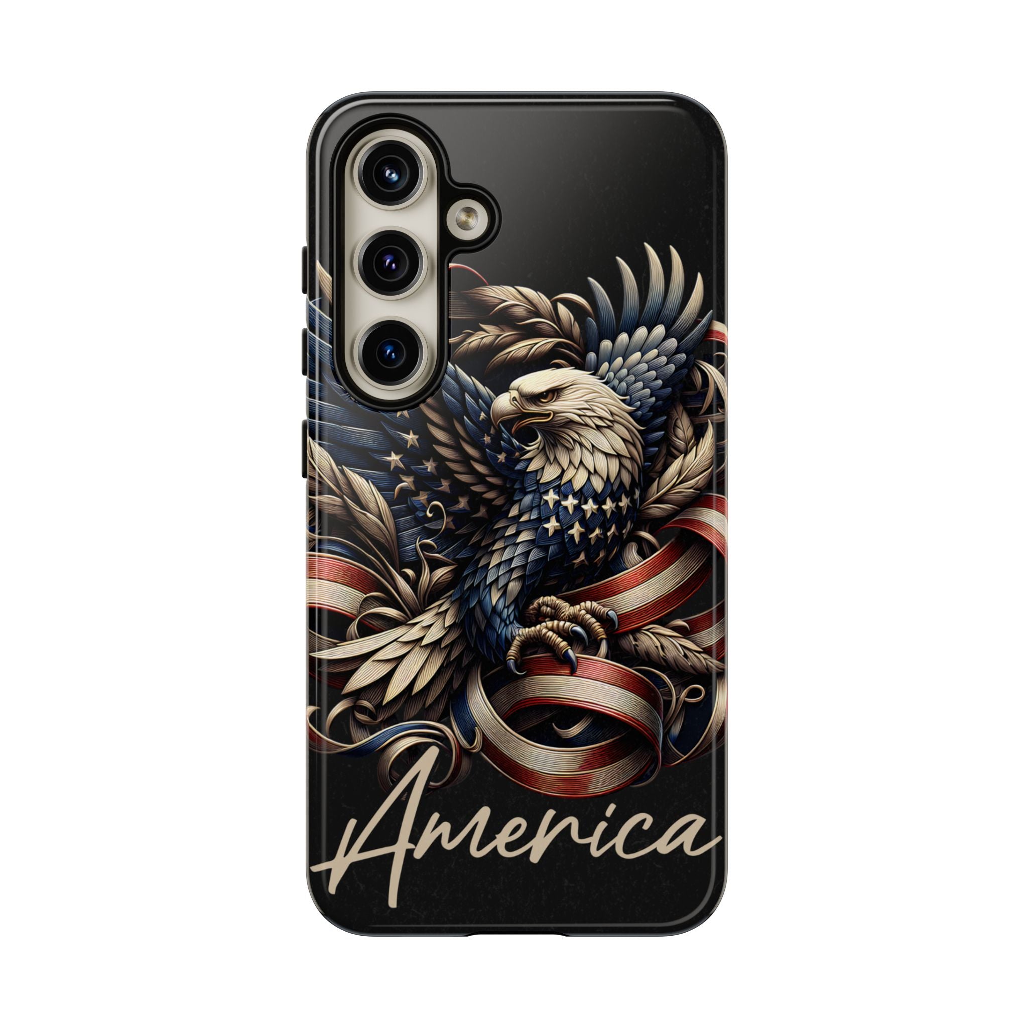 Phone Case - Patriotic American Eagle Design