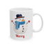 Merry Snowman Holiday Mug