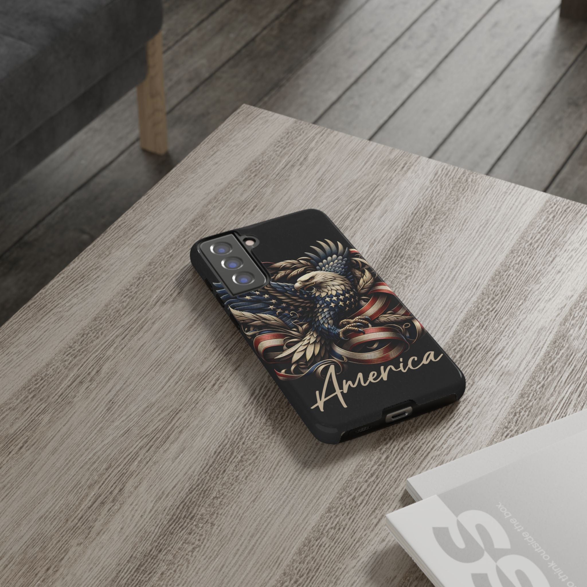Phone Case - Patriotic American Eagle Design