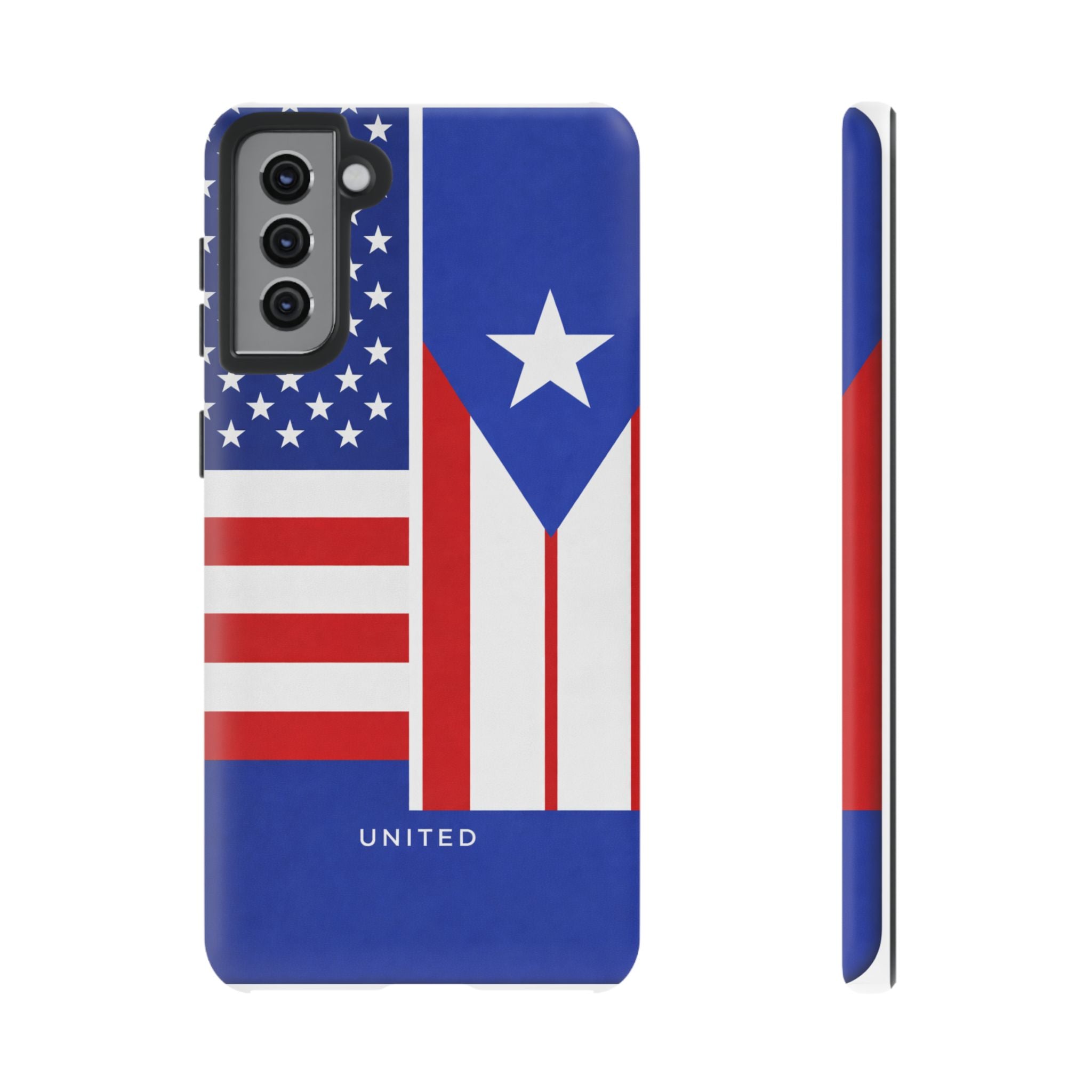 Puerto Rico USA Unity Flag Phone Case Samsung
