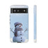 Winter Snowman Phone Case  Fits Samsuns s10-25 & Google Pixel