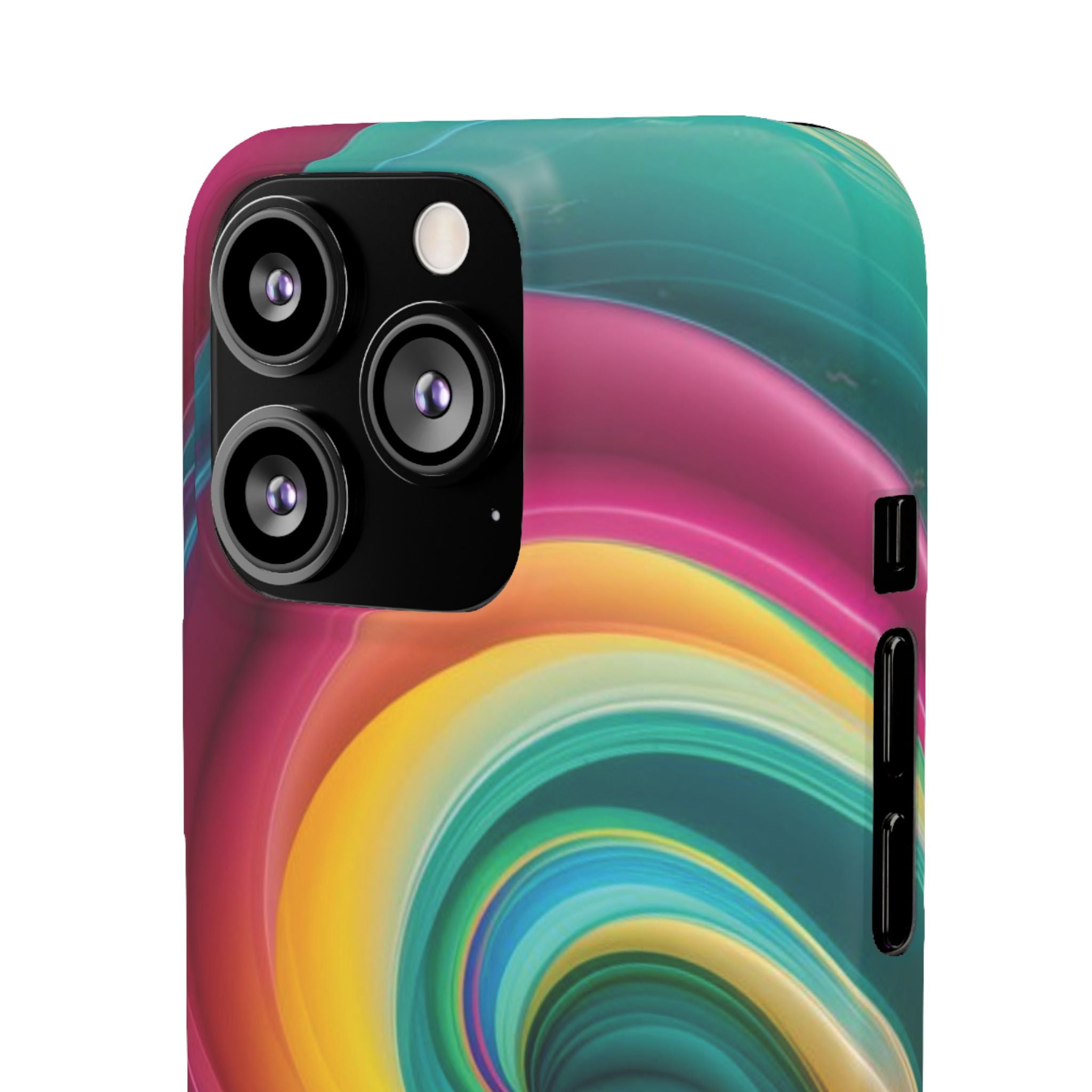Colorful Abstract Swirl Phone Case I phone 18-13