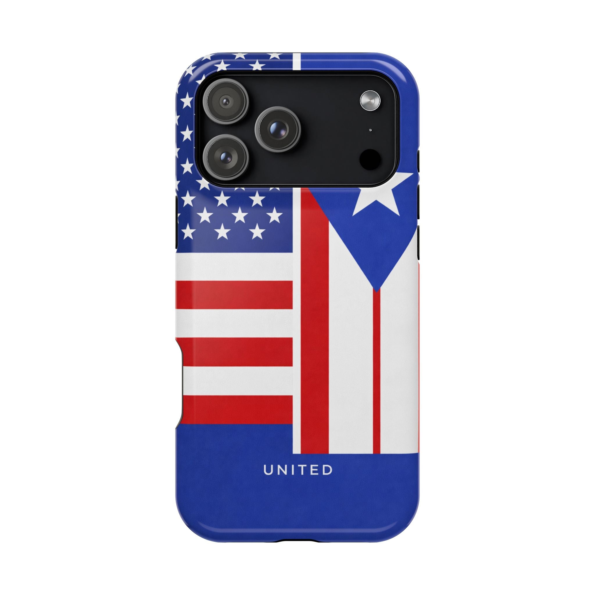 Puerto Rico USA Unity Flag Phone Case Iphone 13-17