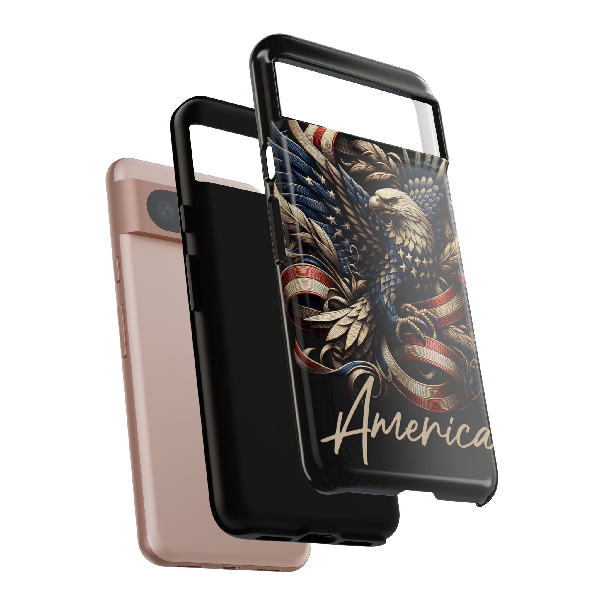 Phone Case - Patriotic American Eagle Design