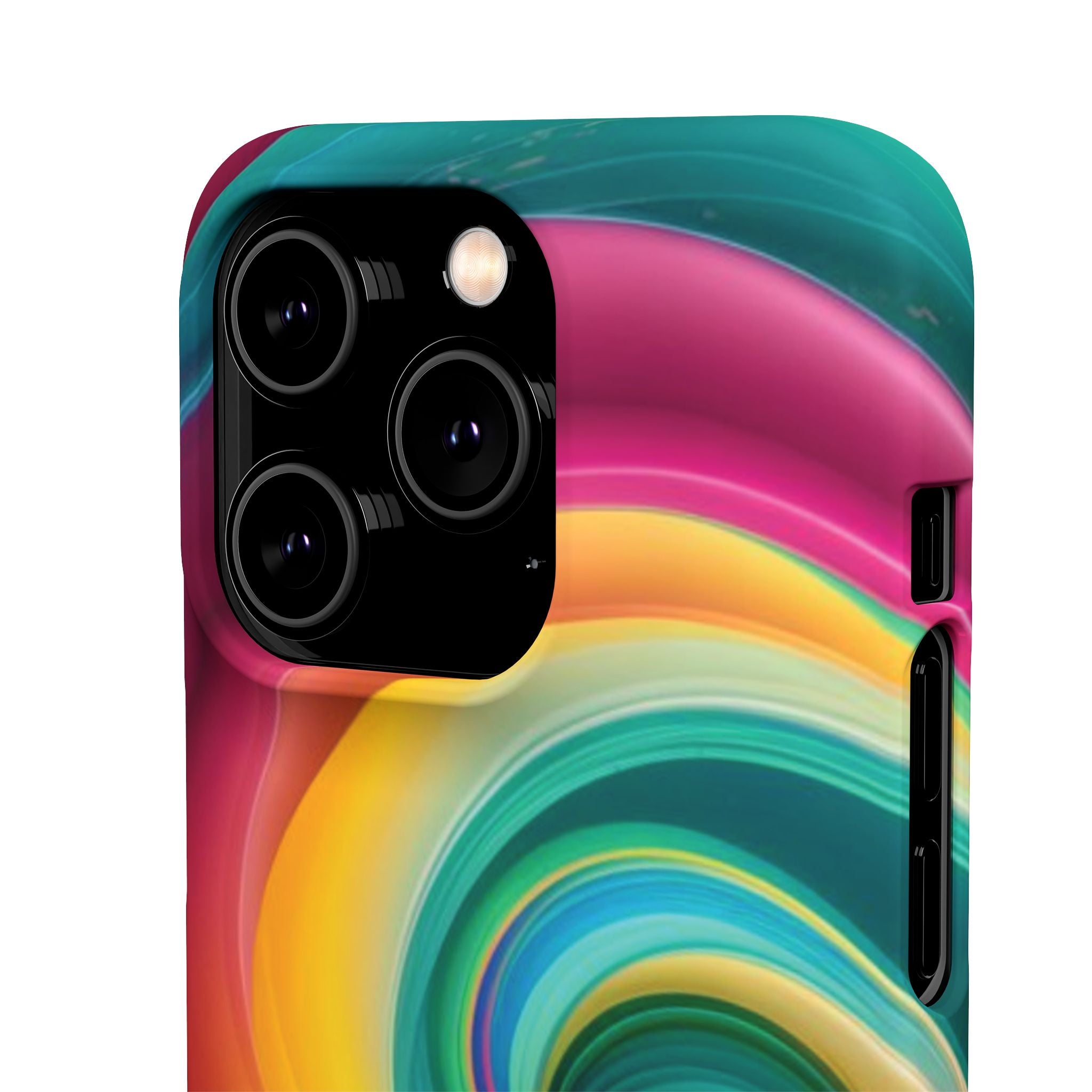 Colorful Abstract Swirl Phone Case I phone 18-13