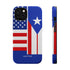 Puerto Rico USA Unity Flag Phone Case Iphone 13-17
