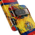 Phone Case, Ecuadorian Flag Paint Splash Design For Samsung And Google Pixel