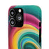 Colorful Abstract Swirl Phone Case I phone 18-13