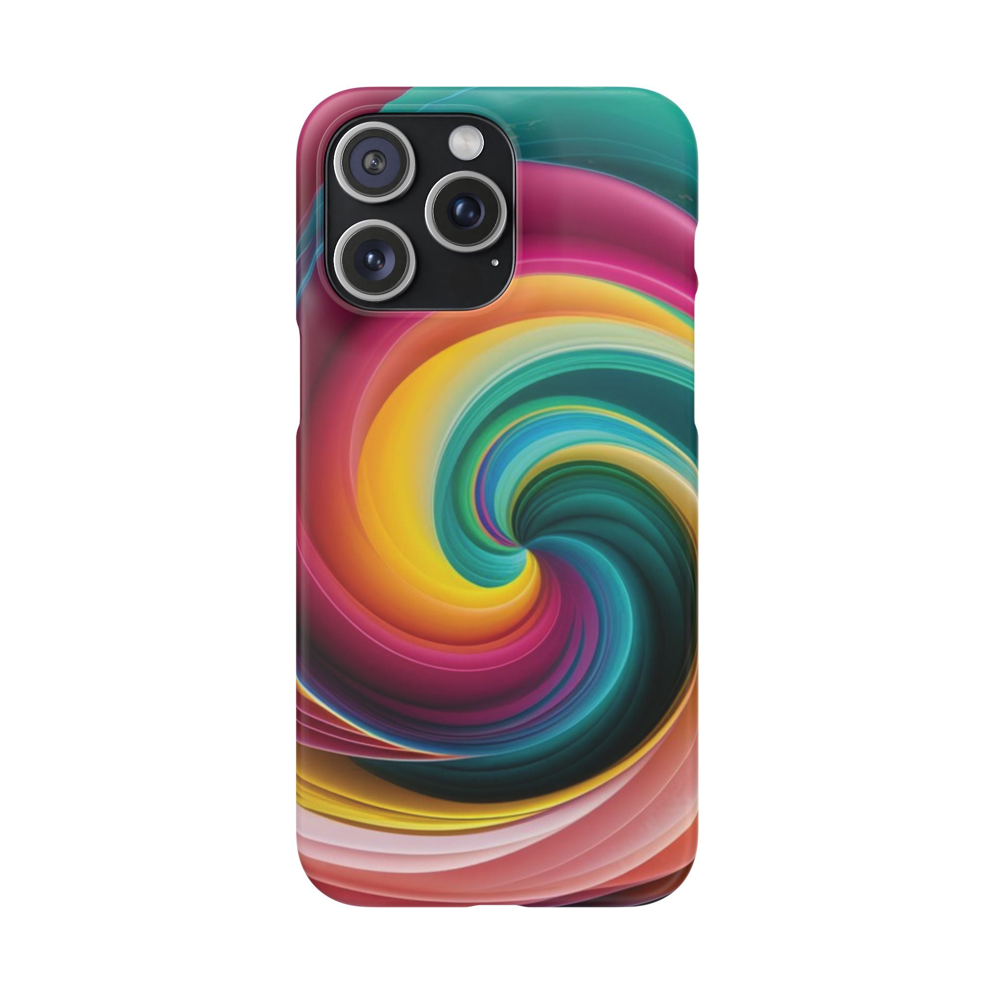 Colorful Abstract Swirl Phone Case I phone 18-13
