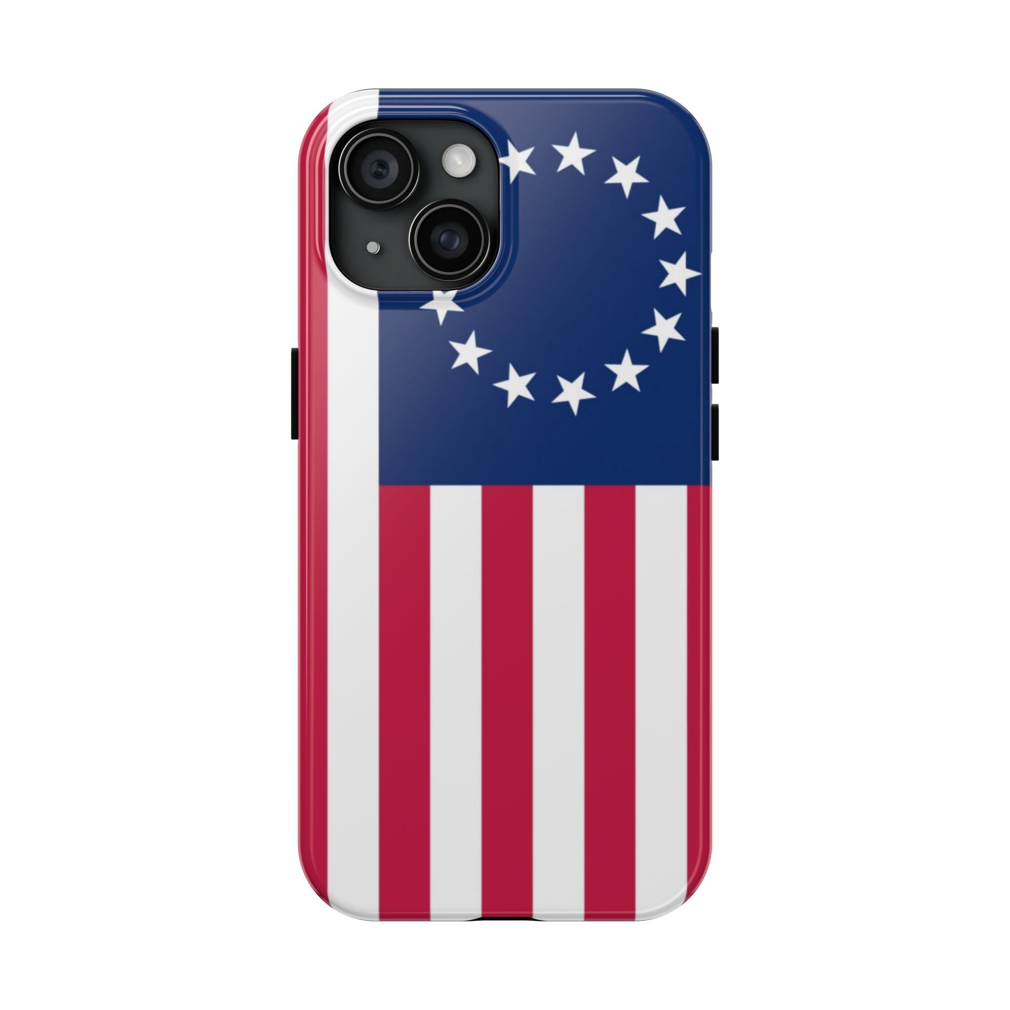 Betsy Ross Flag Tough Phone Case — Vintage 13-Star American Patriotic Cover