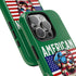 American Dog Flag Tough Phone Case — Patriotic USA Phone Case