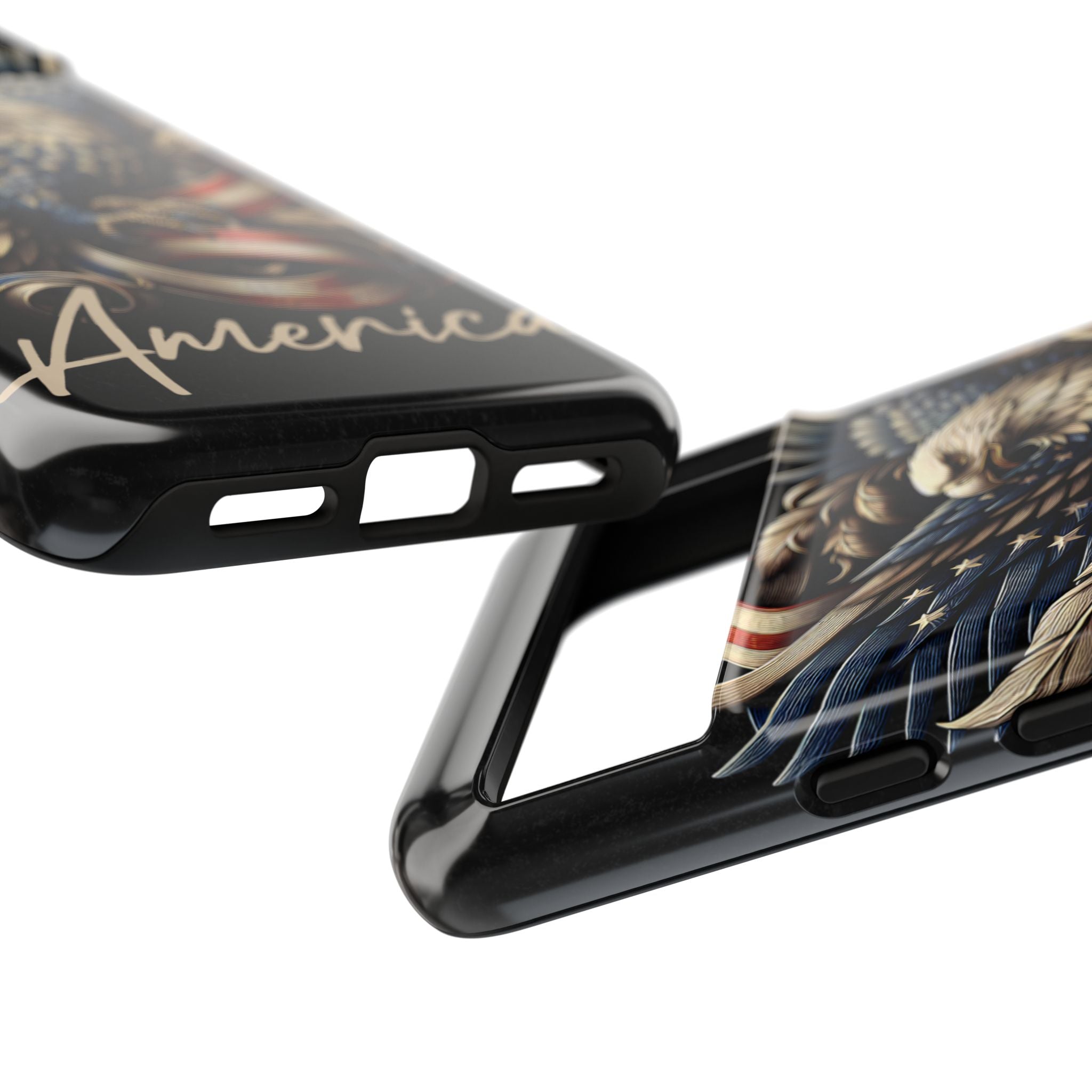 Phone Case - Patriotic American Eagle Design