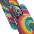 Colorful Abstract Swirl Phone Case I phone 18-13