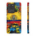 Phone Case, Ecuadorian Flag Paint Splash Design For Samsung And Google Pixel