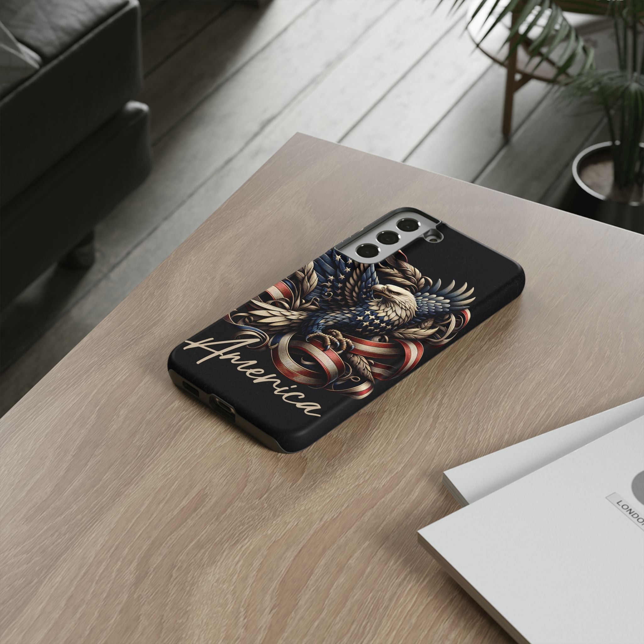 Phone Case - Patriotic American Eagle Design