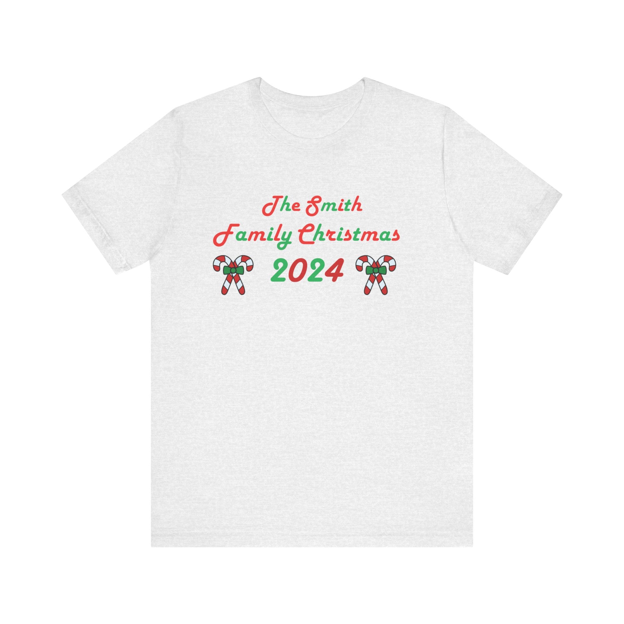 Family Christmas Personalized Unisex Shirt 2024