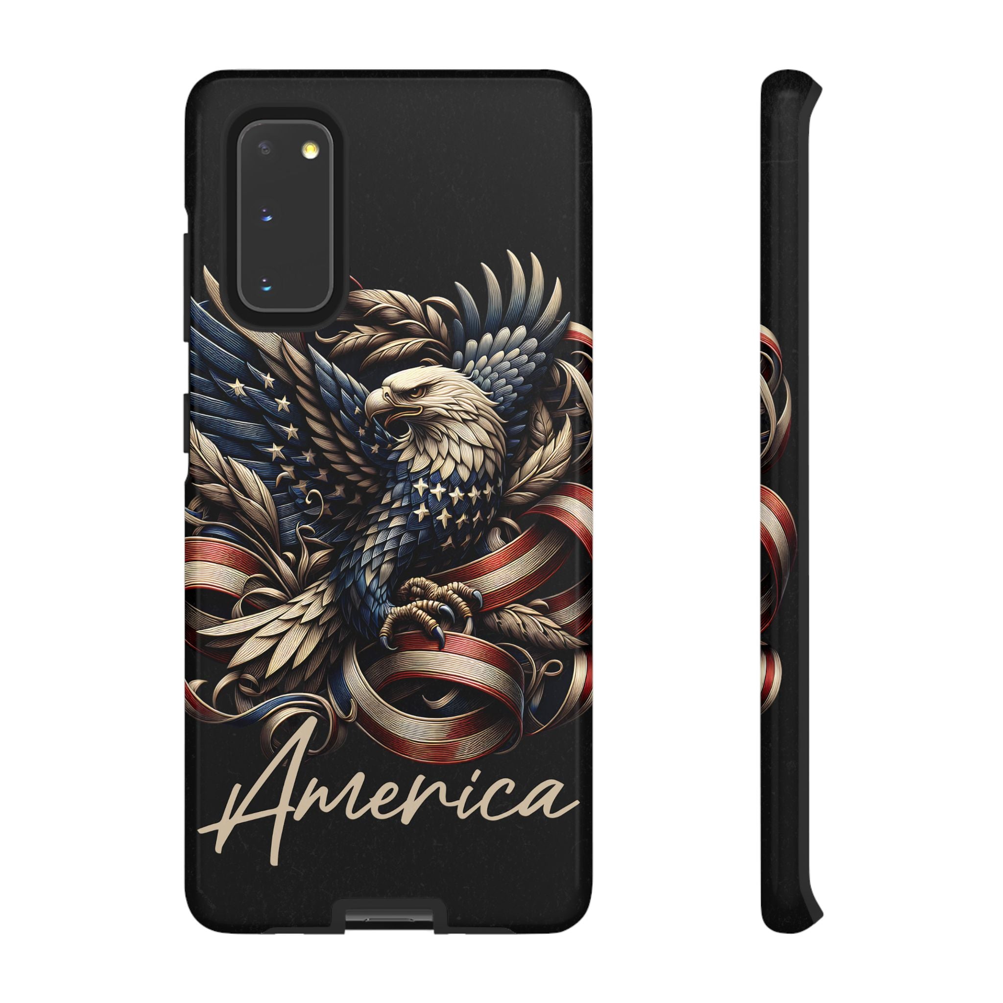 Phone Case - Patriotic American Eagle Design