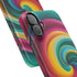 Colorful Abstract Swirl Phone Case I phone 18-13