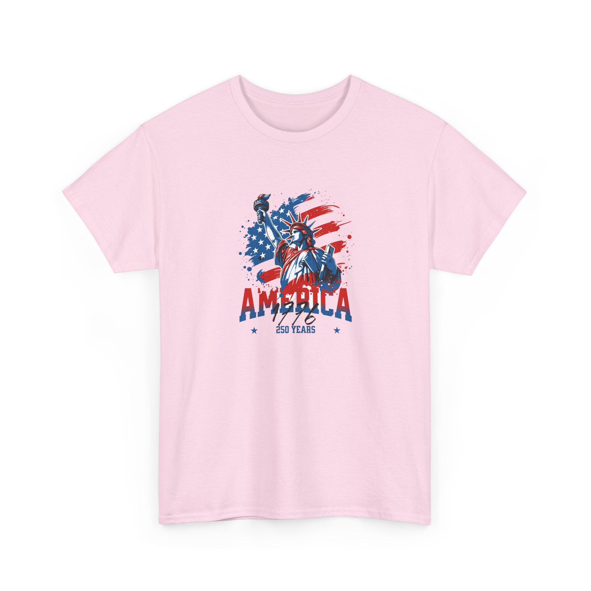 America 250th Anniversary T-Shirt — Statue of Liberty Celebration Tee