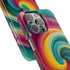 Colorful Abstract Swirl Phone Case I phone 18-13