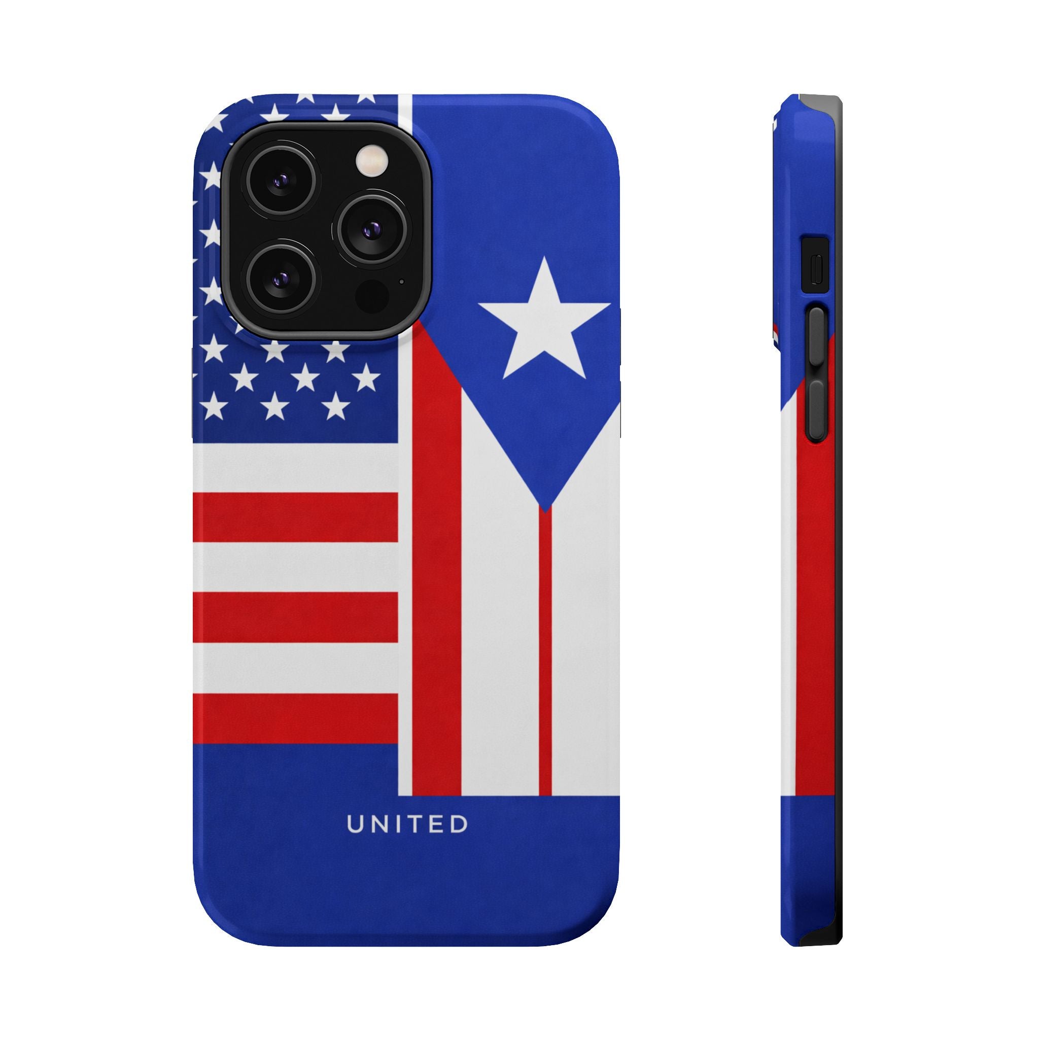 Puerto Rico USA Unity Flag Phone Case Iphone 13-17