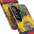 Phone Case, Ecuadorian Flag Paint Splash Design For Samsung And Google Pixel