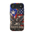 Puerto Rico Eagle Tough Magnetic Phone Case — Patriotic USA & PR Flag Design
