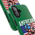 American Dog Flag Tough Phone Case — Patriotic USA Phone Case