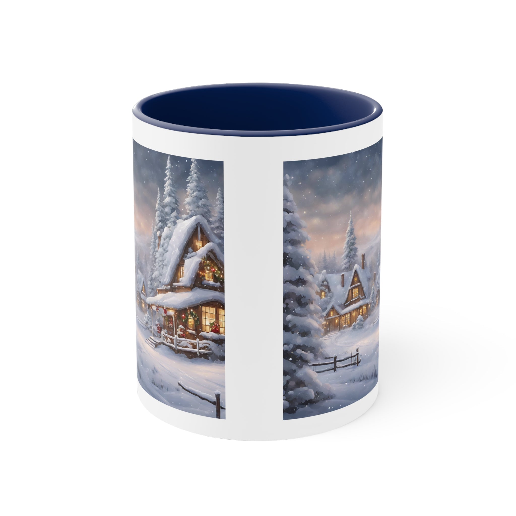 Winter Accent Mug, 11oz - CreativeDesigns2828