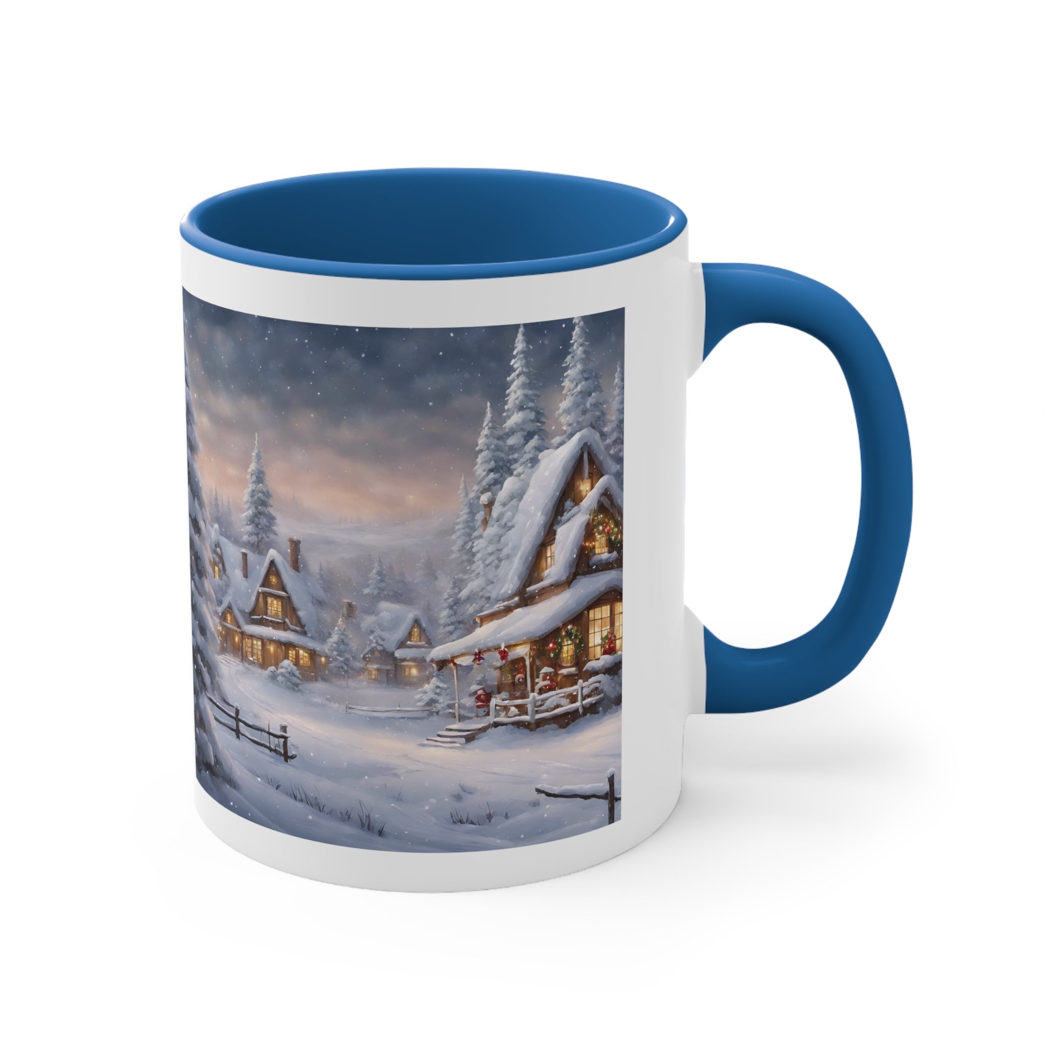 Winter Accent Mug, 11oz - CreativeDesigns2828