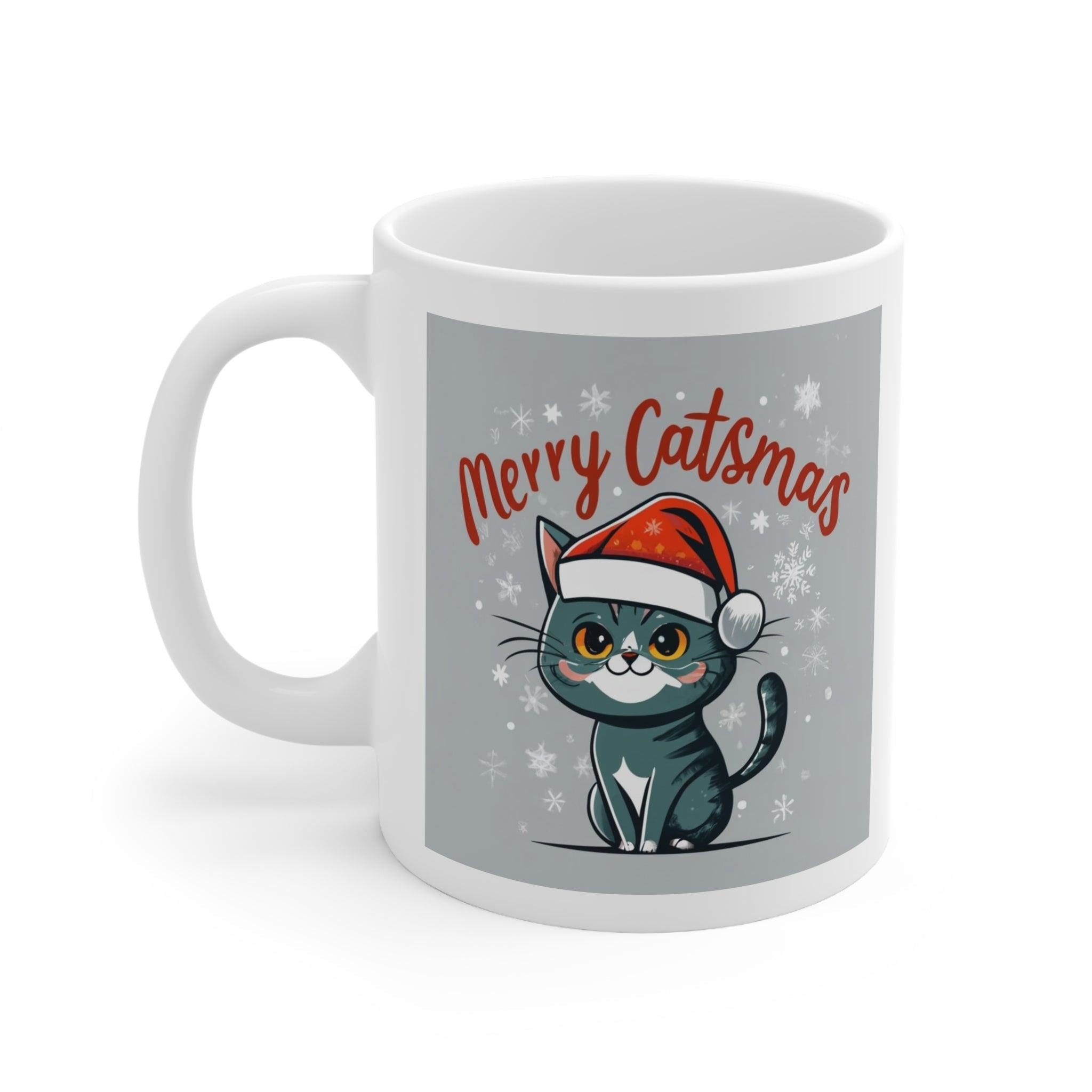 Cat Christmas Mug - CreativeDesigns2828