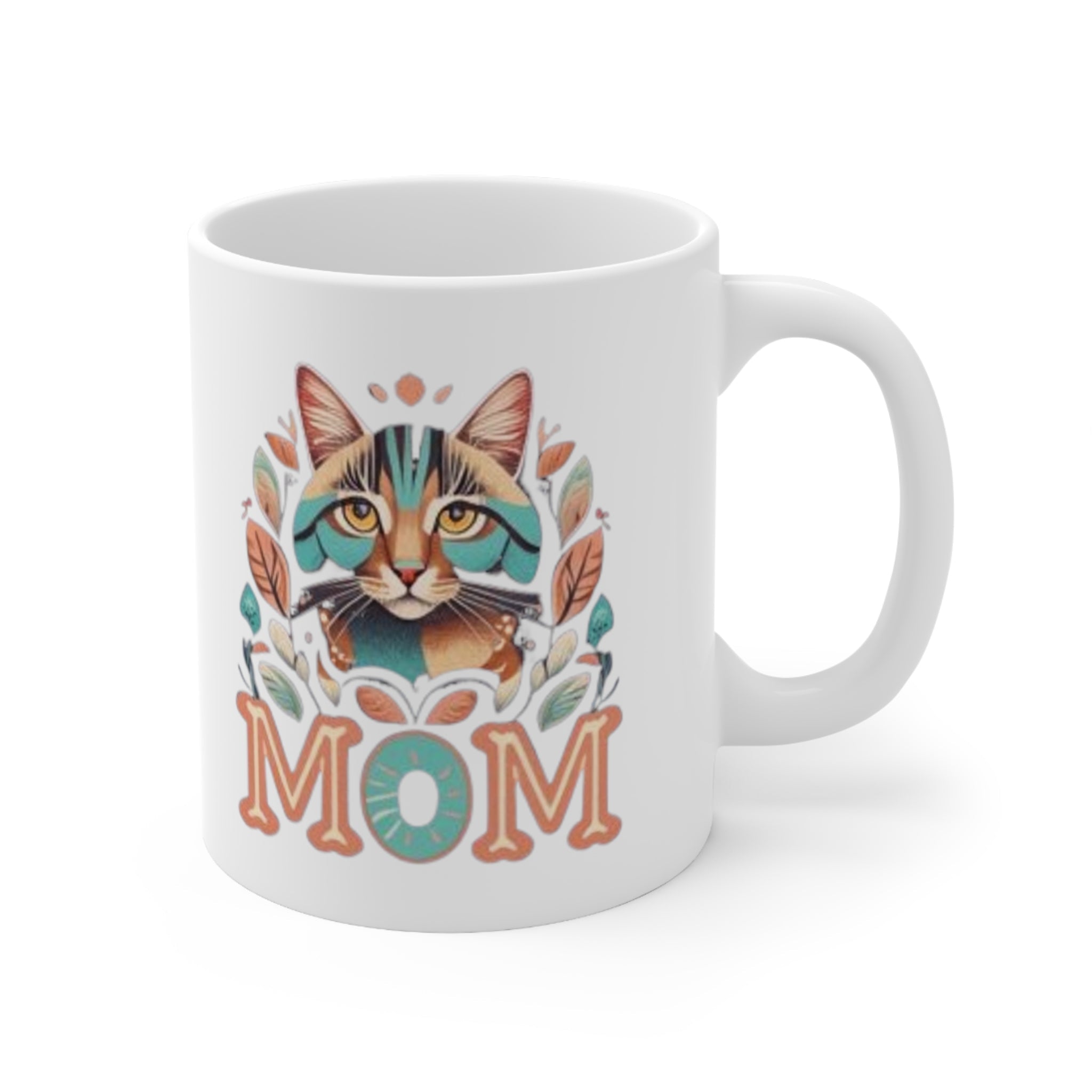 Cat Mom Mug - CreativeDesigns2828