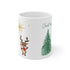 Christmas Themed Reindeer coffee mug - CreativeDesigns2828