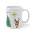 Christmas Themed Reindeer coffee mug - CreativeDesigns2828