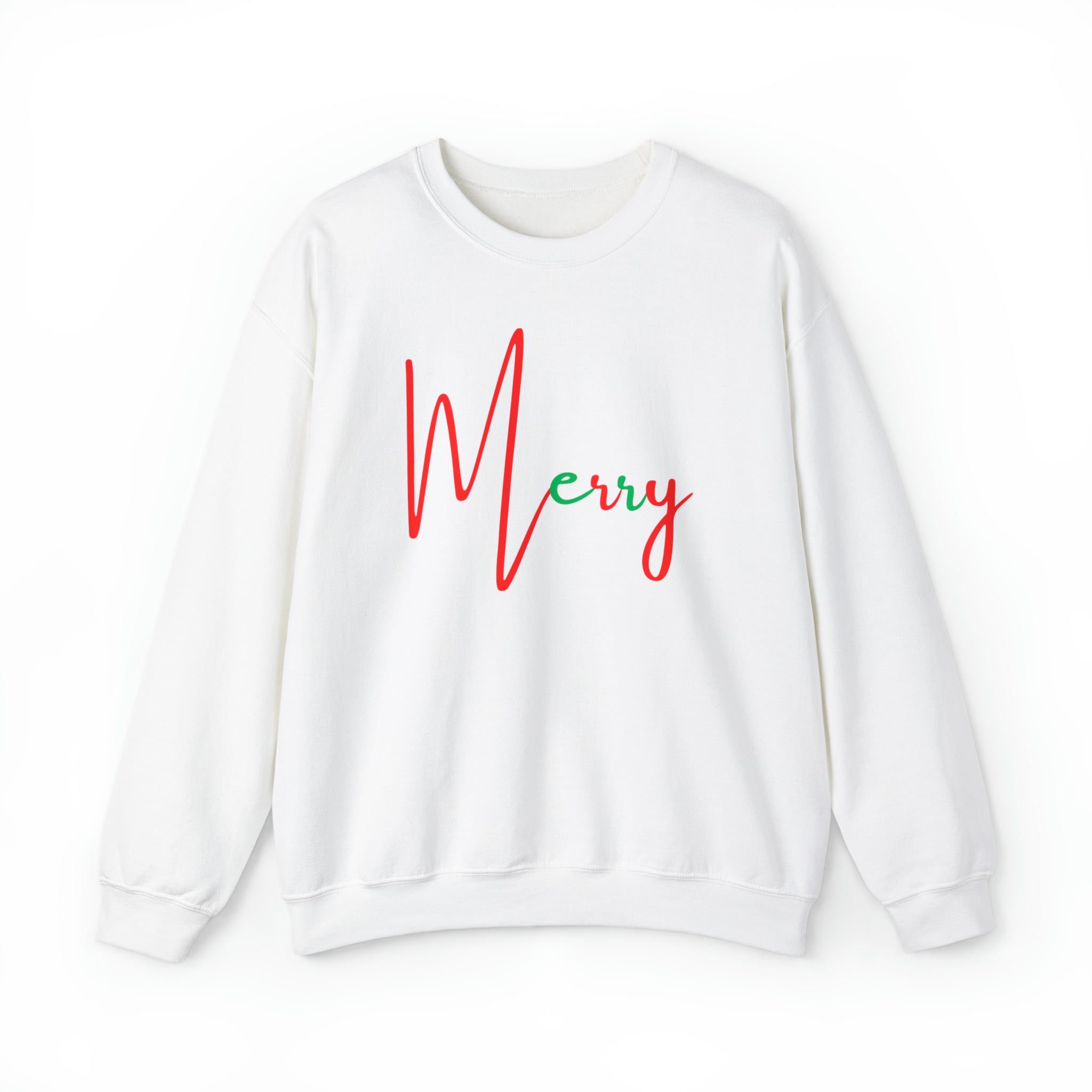 Merry Christmas Sweatshirt Unisex Heavy Blend™ Crewneck Sweatshirt, christmas gift winter christmas - CreativeDesigns2828