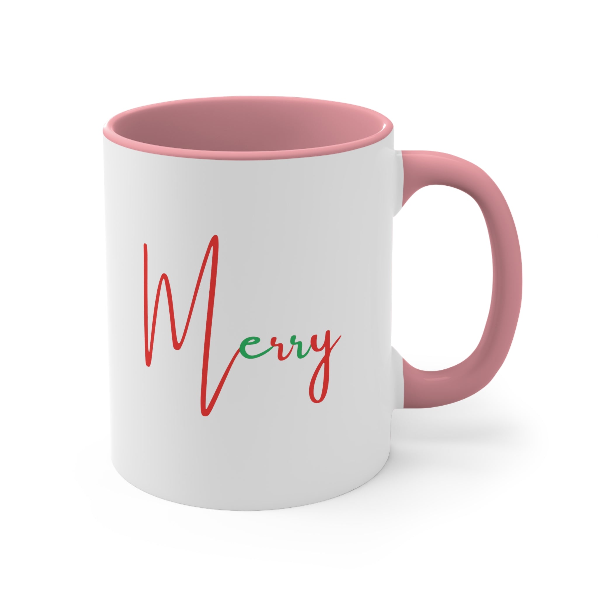 Merry Coffee Mug, 11oz Christmas Mug, - CreativeDesigns2828